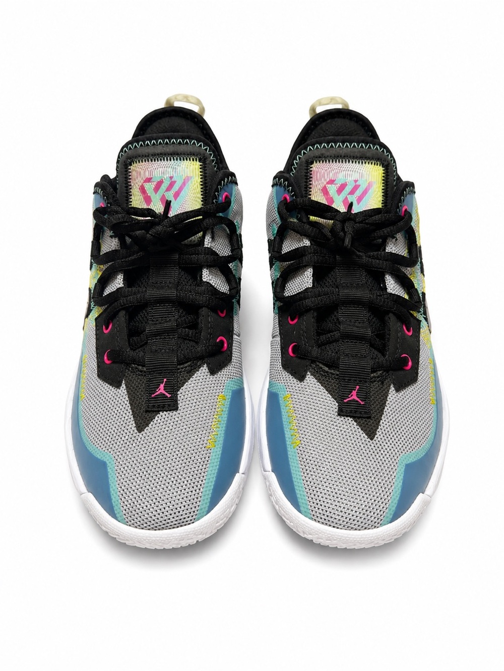 Nike Jordan Why Not? Basketball Shoes Multicolor White Athletic Sneakers